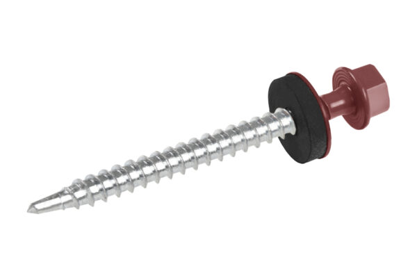 Schrauben 4,8x70mm oder 4,8x60mm RAL 8012