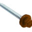 Schrauben 4,8x70mm oder 4,8x60mm in RAL 8017
