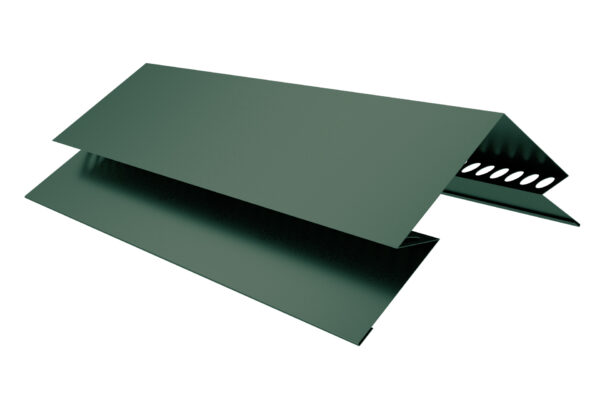 Dachfirst mit Entl�ftung 6005 glatt