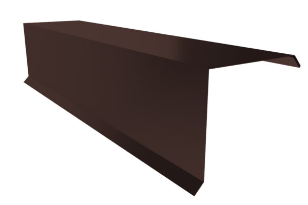 Ortgangblech RAL8017 glatt