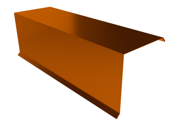 Ortgangblech 150 RAL8004 glatt