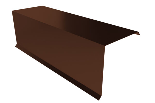 Ortgangblech 150 RAL8017 glatt