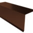 Ortgangblech 150 RAL8017 glatt