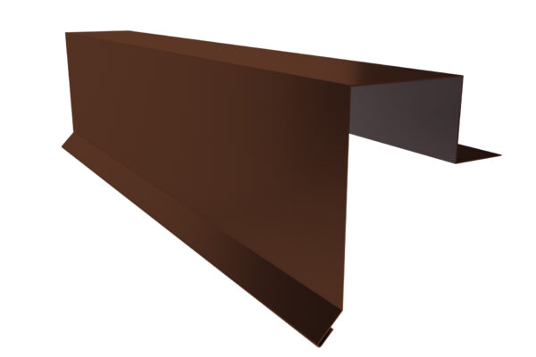 Ortgangblech f�r Stehfalz RAL8017 glatt