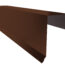 Ortgangblech f�r Stehfalz RAL8017 glatt