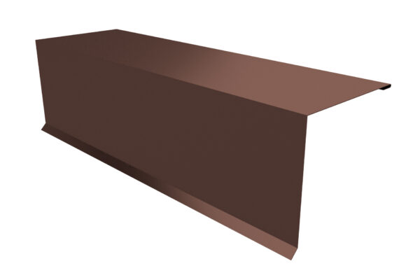Pultdachfirst 8017 glatt