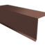 Pultdachfirst 8017 glatt