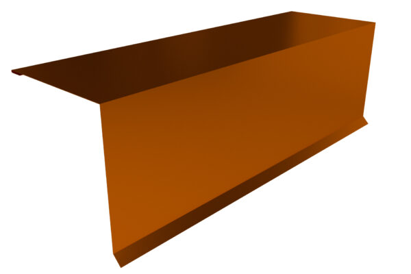 Pultdachfirst 150 RAL8004 glatt