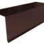 Pultdachfirst 150 RAL8017 glatt