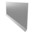Seitliches Ortgangblech in RAL 9006 Silber Weißaluminium