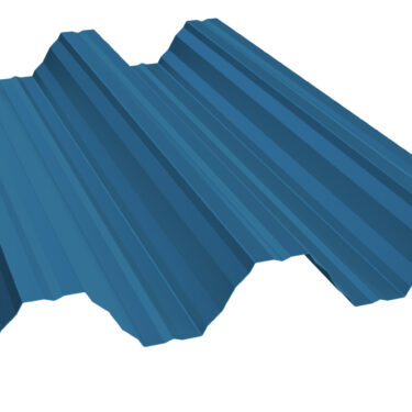 Trapezblech T-92 P Konstruktionsprofil in Enzianblau RAL 5010